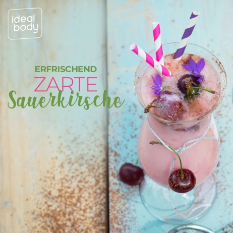 SAUERKIRSCHE IdealBody® Proteinshake-Pulver SAUERKIRSCHE IdealBody® Proteinshake-Pulver