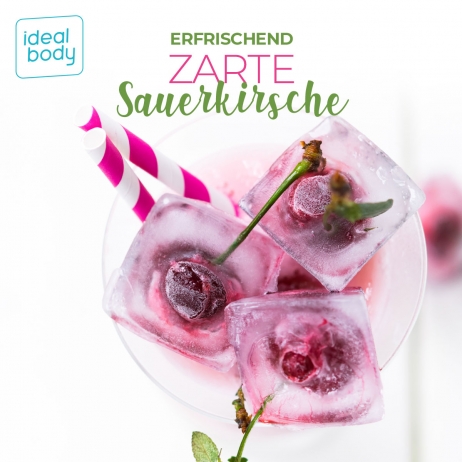 SAUERKIRSCHE IdealBody® Proteinshake-Pulver SAUERKIRSCHE IdealBody® Proteinshake-Pulver