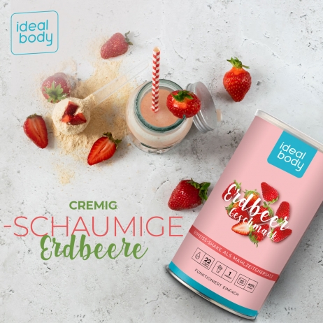 ERDBEERE IdealBody® Proteinshake-Pulver ERDBEERE IdealBody® Proteinshake-Pulver