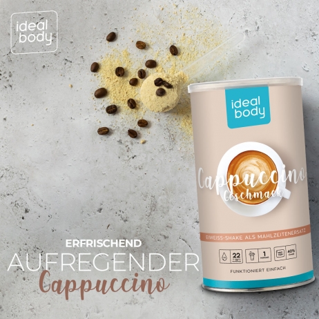 CAPPUCCINO IdealBody® Proteinshake-Pulver CAPPUCCINO IdealBody® Proteinshake-Pulver