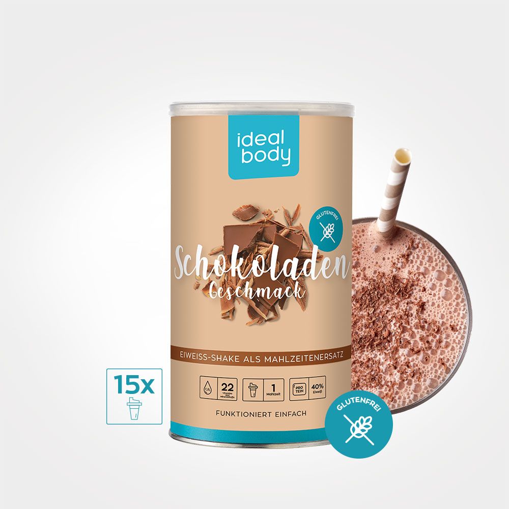 SCHOKOLADE IdealBody® Proteinshake-Pulver SCHOKOLADE IdealBody® Proteinshake-Pulver
