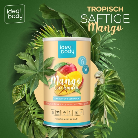 MANGO IdealBody® Proteinshake-Pulver MANGO IdealBody® Proteinshake-Pulver