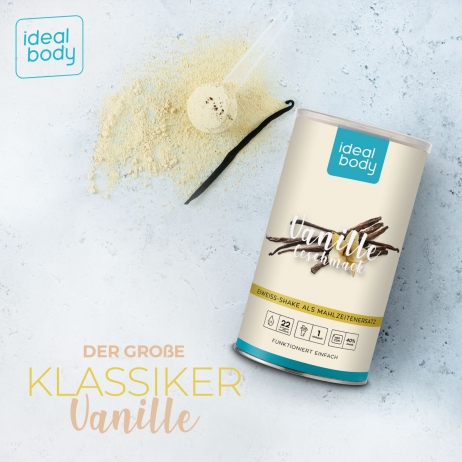 VANILLE IdealBody® Proteinshake-Pulver VANILLE IdealBody® Proteinshake-Pulver